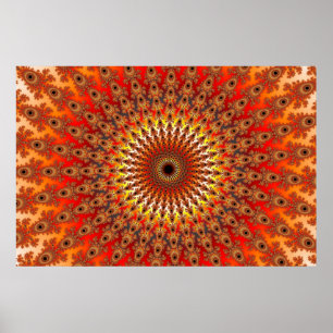 Overleving - Fractal Poster