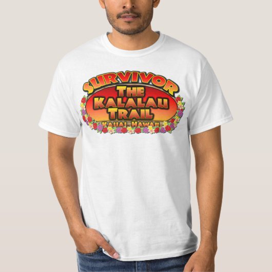 Overleving: Het spoor van Kalalau T-shirt (Voorkant)