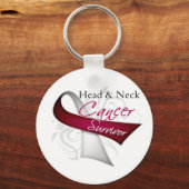 Overleving - Hoofd- en Nekkanker Sleutelhanger (Voorkant)