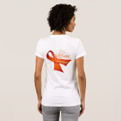 Overleving - Leukemie T-shirt (Achterkant volledig)