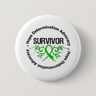 Overleving Traumatische hersenletsels Ronde Button 5,7 Cm