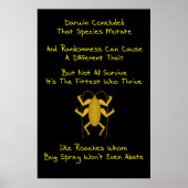 Overleving van het Poster van de fitte (Voorkant)