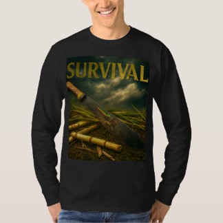 Overlevings lange mouw t-shirt