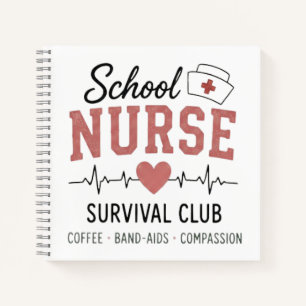 Overlevingsclub voor schoolverpleegsters notitieboek