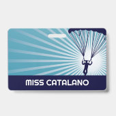Overlevingsdocent Hall Pass Badge (Achterkant)