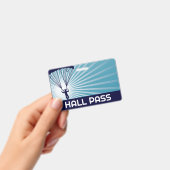 Overlevingsdocent Hall Pass Badge (Handheld)