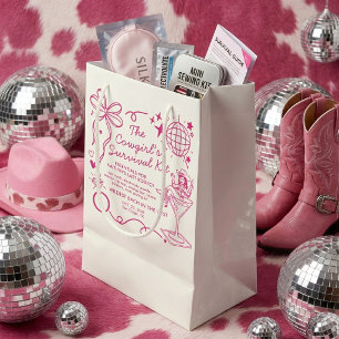 Overlevingskit voor vrijgezellenfeest van de laats klein cadeauzakje