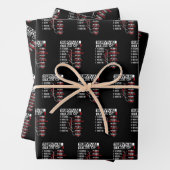 Overlevingsregels voor drie - Wilderness Quiz Inpakpapier Vel (In situ)