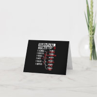 Overlevingsregels voor drie - Wilderness Quiz