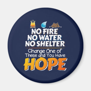 Overlevingsregels voor wilde natuur - heb altijd h magneet