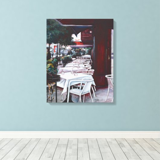 Overlicht Canvas Afdruk (Insitu (Houten vloer))