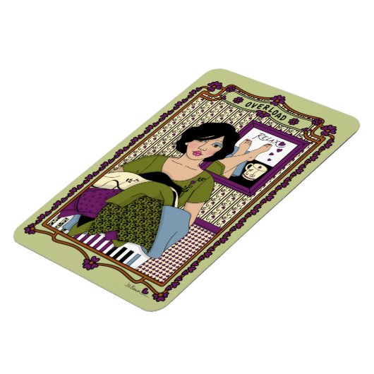 Overload_A_4x6 koelkast Magnet Magneet (Linkerzijde)