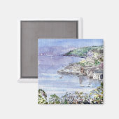 'Overlook Fowey' magneet (Voorkant / Achterkant)