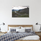 Overlook in de Brooks Range: Canvas Standaard Maat (Insitu (Slaapkamer))