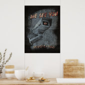 Overlook - Techno-Dystopian Streetwear Design Poster (Keuken)