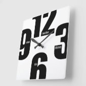 Overmaatse aantallen vierkante klok (Hoek)