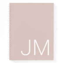 Overmaatse Monogrammen Initialen Blush Pink Notiti