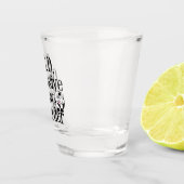 Overmatige Koe Shot Glas (Rechts)