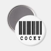 overmoedig ontwerp van de barcode magneet (Voorkant / Achterkant)