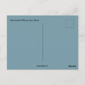 Overnachting in het New Yorkse Briefkaart (Achterkant)