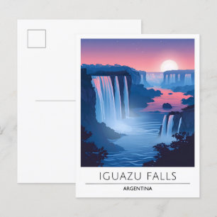 Overnachting in Iguazu Herfsten Argentinië Reizen Briefkaart