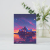 Overnachting in Sydney Australië Reizen Briefkaart (Staand voorkant)