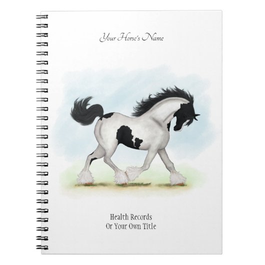 Overo Gypsy Personalized Horse Owner's Journal (Devant)