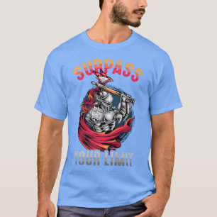 Overschrijd uw limiet Anime Ninjas Manga Samurais  T-shirt