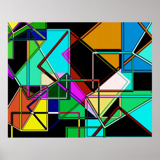 OVERSCHRIJDENDE RETRO (890) 28 X 35 POSTER (Voorkant)