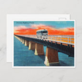  Overseas Highway, Florida Travel Briefkaart (Voorkant / Achterkant)
