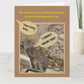 OVERSIZE VERJAARDAG KAART VAN GROEP/HUMOR/KAT (Voorkant)