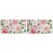 Oversized bloemen in roze