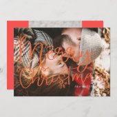 OVERSIZED KERSTKAART (Voorkant / Achterkant)