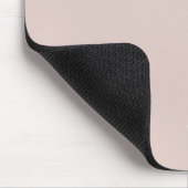 Oversized Monogram Roze Wit Initialen Muismat (Hoek)