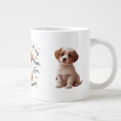 Oversized poten, overvloeiende liefde Mok (Rechts)