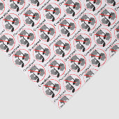 Overspeelde gerecycleerde muziek tissuepapier (Detail)