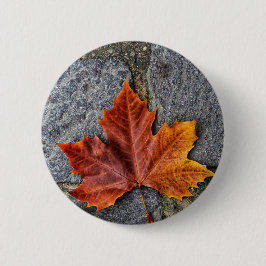 "Overstappen in herfst" Ronde Button 5,7 Cm