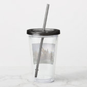 Oversteek Delaware 1776: Generaal George Washingto Acryl Drinkbeker (Achterkant)