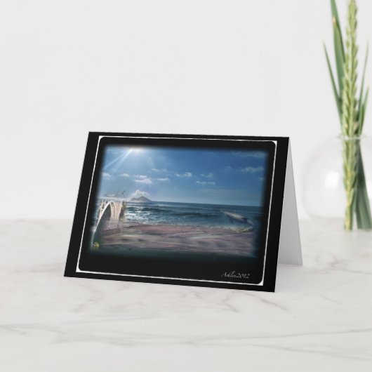 Oversteken, een blanco kaart (Voorkant)