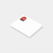 Overstekende kinderen begeleiden met stopbord post-it® notes (Schuin)