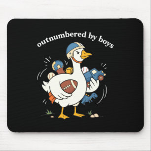 Overstelpt Grafisch Muismat