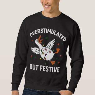 Overstimulatie Maar Feestelijke Kerstmis — Grappi Trui