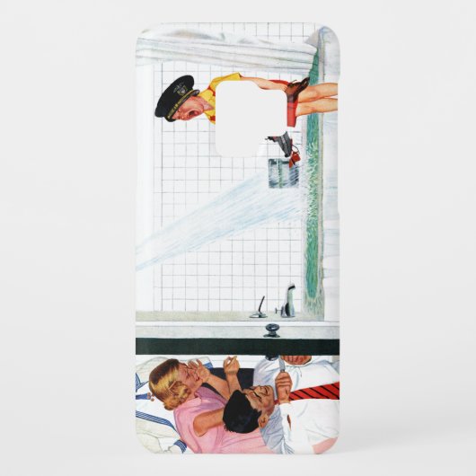 Overstromende buis Case-Mate samsung galaxy hoesje (Achterkant)