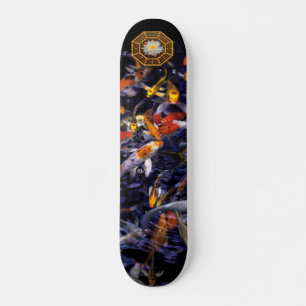 OVERSTROMING KOI VISSEN SKATEBOARD