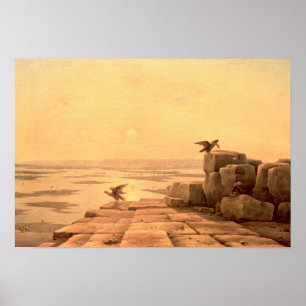 Overstroming Nijl, 1842 Poster