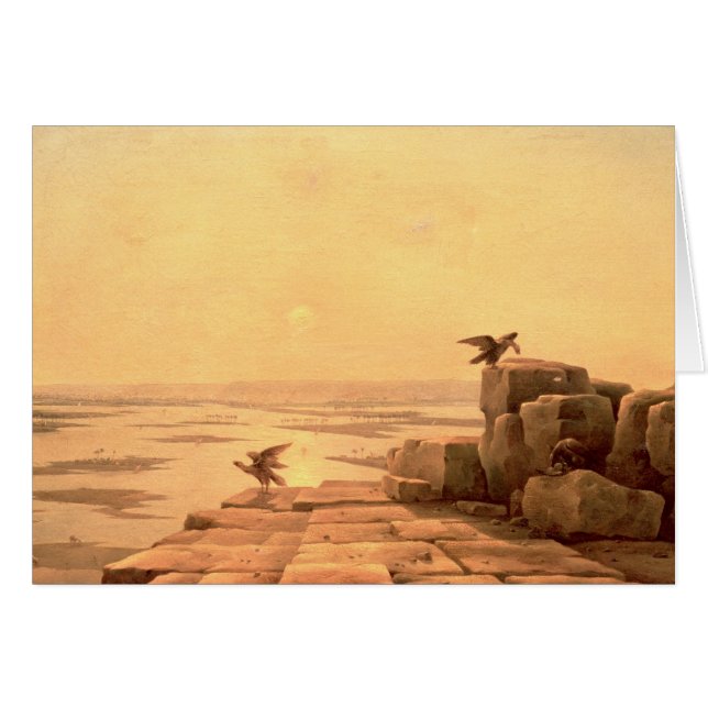 Overstroming van de Nijl, 1842 (Voorkant Horizontaal)