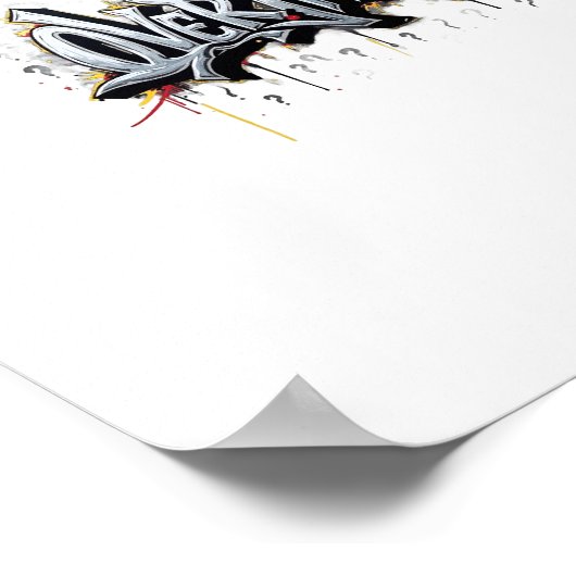 Overthinking Chaos Poster (Hoek)