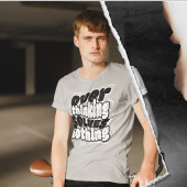 Overthinking Solves Nothing Skateboard Streetwear  T-shirt