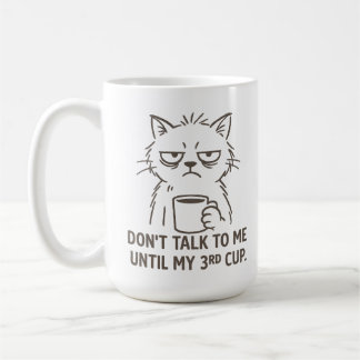 Overtime Cat Mok - "Praat niet met mij tot mijn 3e