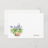 Overtredingen Notitiekaartje (Voorkant / Achterkant)